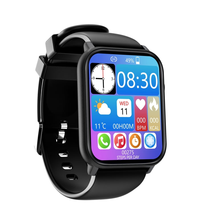 Q28 1.8 inch Color Screen Smart Watch,Support Heart Rate Monitoring / Blood Pressure Monitoring(Black) - Smart Wristbands by buy2fix | Online Shopping UK | buy2fix