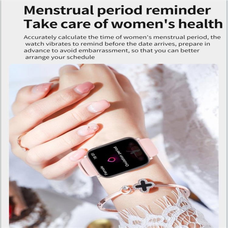 Q28 1.8 inch Color Screen Smart Watch,Support Heart Rate Monitoring / Blood Pressure Monitoring(Black) - Smart Wristbands by buy2fix | Online Shopping UK | buy2fix