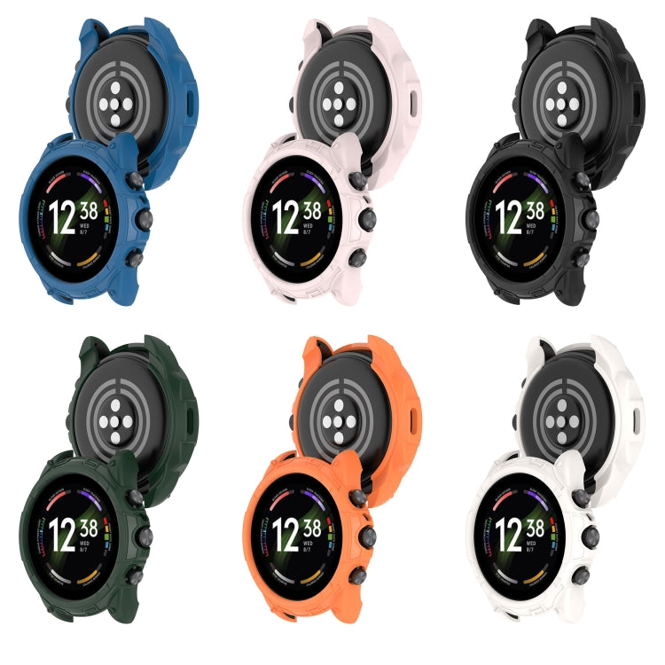 For Fossil Gen6 44mm Shockproof TPU Protective Watch Case(Green) - Watch Case by buy2fix | Online Shopping UK | buy2fix