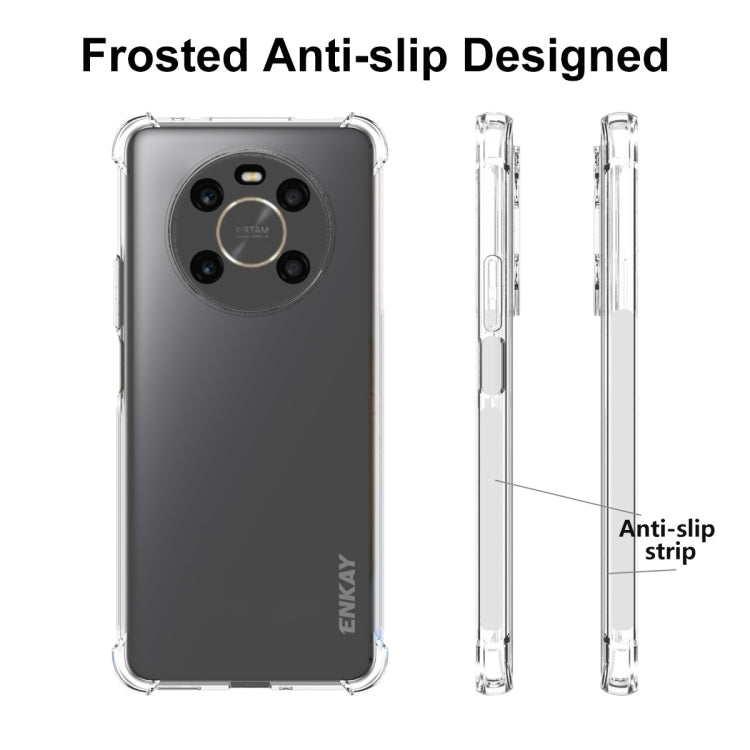 For Honor X9 4G / 5G ENKAY Transparent TPU Shockproof Phone Case - Honor Cases by ENKAY | Online Shopping UK | buy2fix