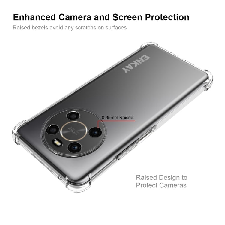 For Honor X9 4G / 5G ENKAY Transparent TPU Shockproof Phone Case - Honor Cases by ENKAY | Online Shopping UK | buy2fix