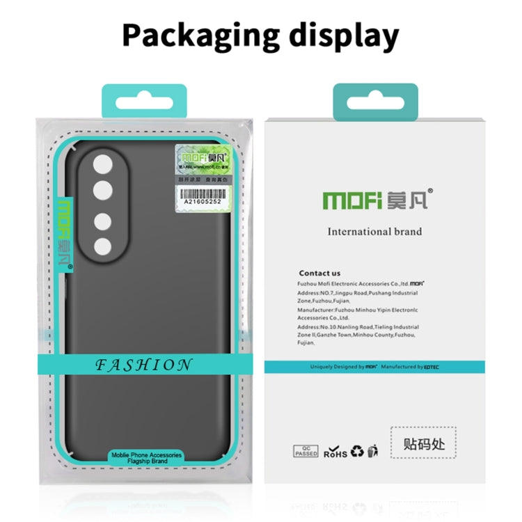 For Honor 70 MOFI Frosted PC Ultra-thin Hard Case(Red) by MOFI