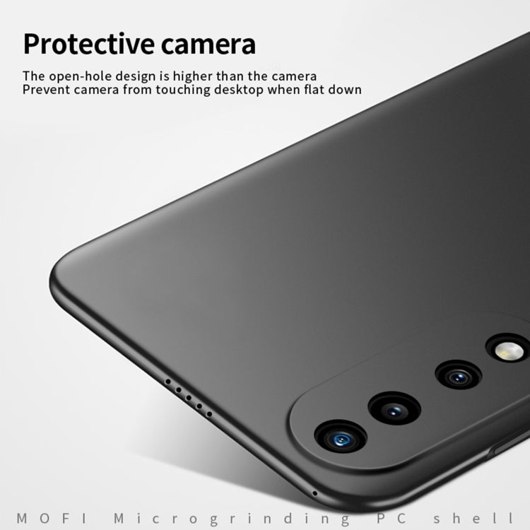 For Honor 70 Pro MOFI Frosted PC Ultra-thin Hard Case(Black) - Honor Cases by MOFI | Online Shopping UK | buy2fix