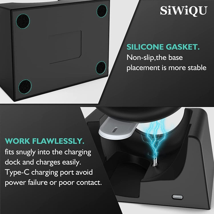 For Oculus Quest 2 VR Charging Stand VR Accessories Host Storage Bracket Charging Stand - VR Accessories by buy2fix | Online Shopping UK | buy2fix