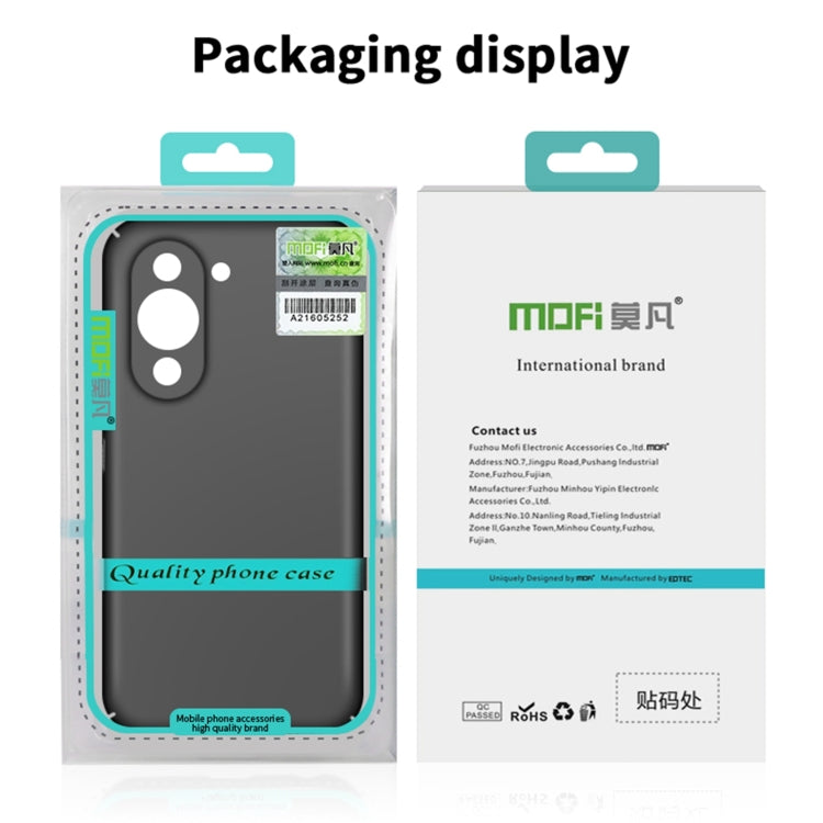 For Huawei Nova 10 MOFI Frosted PC Ultra-thin Hard Case(Red) by MOFI