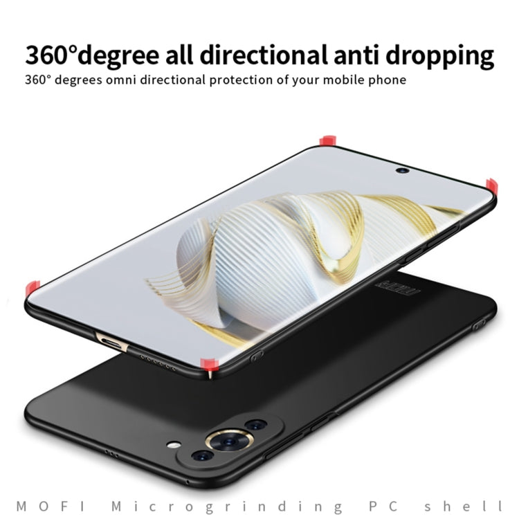 For Huawei Nova 10 Pro MOFI Frosted PC Ultra-thin Hard Case(Blue) - Huawei Cases by MOFI | Online Shopping UK | buy2fix