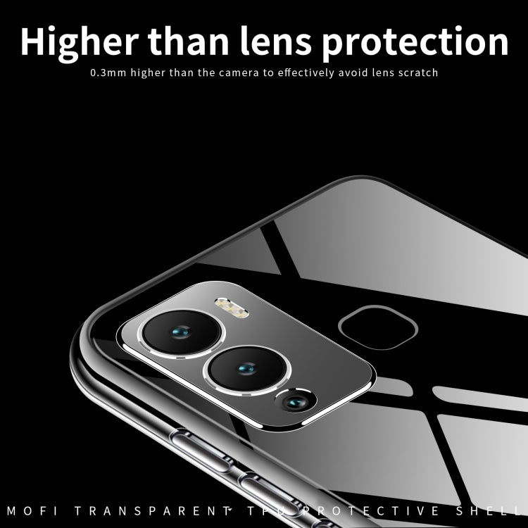 For Infinix Hot 12i MOFI Ming Series Ultra-thin TPU Phone Case(Transparent) - Infinix Cases by MOFI | Online Shopping UK | buy2fix