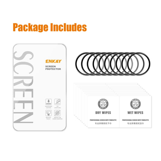 10 PCS For Samsung Galaxy Watch5 44mm ENKAY 3D Full Coverage PC + PMMA HD Screen Protector Film by ENKAY