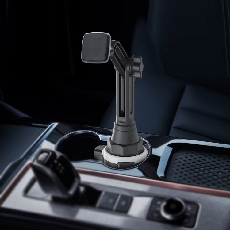 A57+X906 Ajustable Convenient Car Water Cup Magnetic Mobile Phone Holder by buy2fix