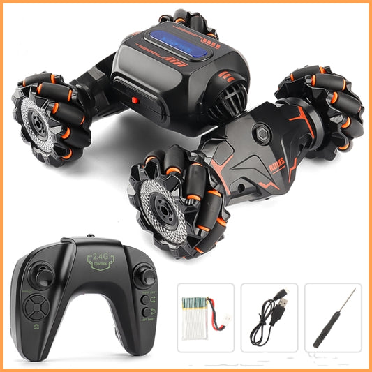 MoFun JC02 2.4G remote control twist multi-function stunt car For Orange For Green by buy2fix