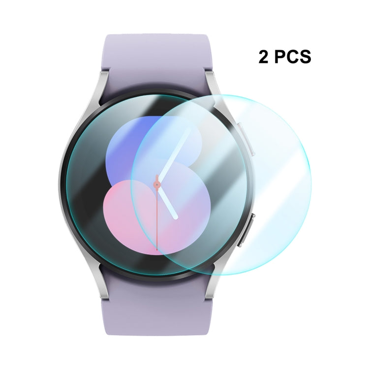 2 PCS For Samsung Galaxy Watch5 40mm ENKAY Hat-Prince Crystal Anti-scratch Screen Protector Film - Screen Protector by ENKAY | Online Shopping UK | buy2fix