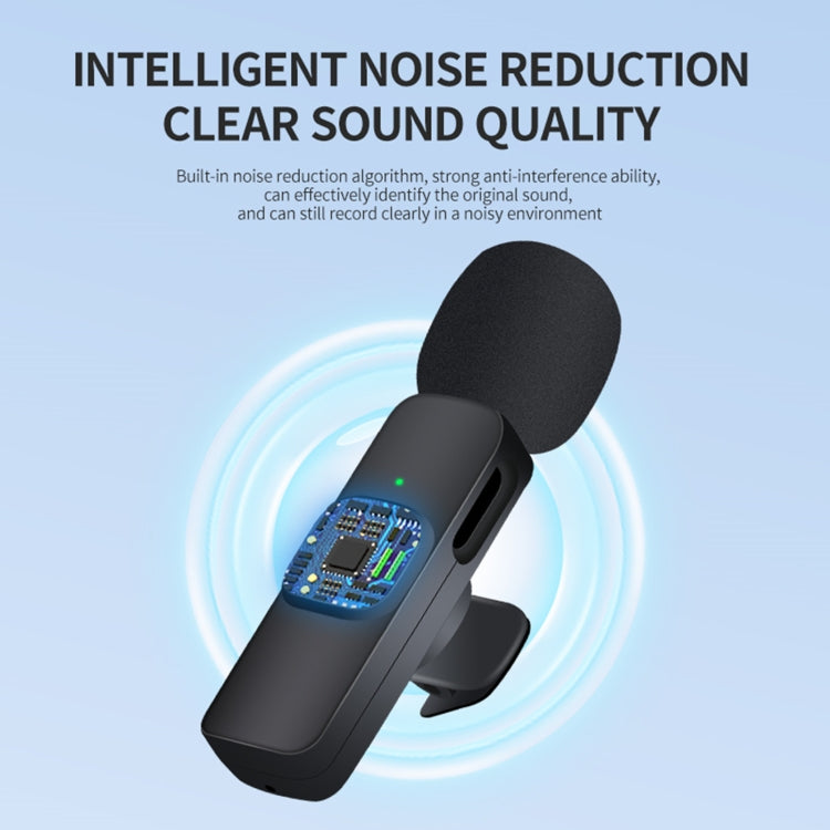 K9 Wireless Microphone Outdoor Interview Short Video Sound Receiver - Microphone by buy2fix | Online Shopping UK | buy2fix