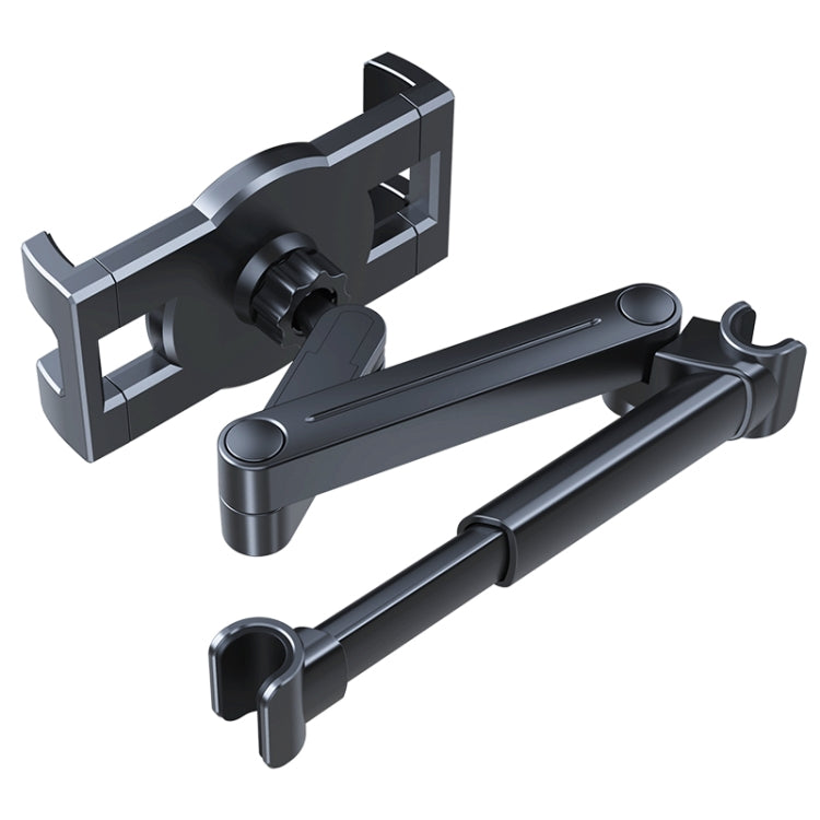 A081+X159 Car Backseat Headrest Tablet Bracket Long Arm Collapsible Mount - Universal Car Holders by buy2fix | Online Shopping UK | buy2fix