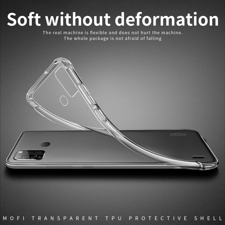 For Infinix itel S16 / Vision1 pro MOFI Ming Series Ultra-thin TPU Phone Case(Transparent) - Infinix Cases by MOFI | Online Shopping UK | buy2fix
