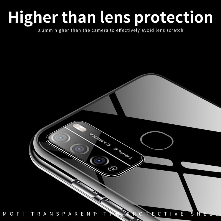 For Infinix itel S16 / Vision1 pro MOFI Ming Series Ultra-thin TPU Phone Case(Transparent) - Infinix Cases by MOFI | Online Shopping UK | buy2fix