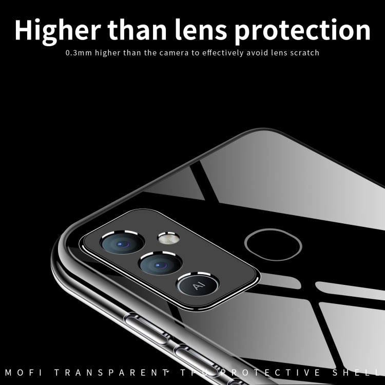 For Tecno Pop 6 GO MOFI Ming Series Ultra-thin TPU Phone Case(Transparent) - Tecno Cases by MOFI | Online Shopping UK | buy2fix