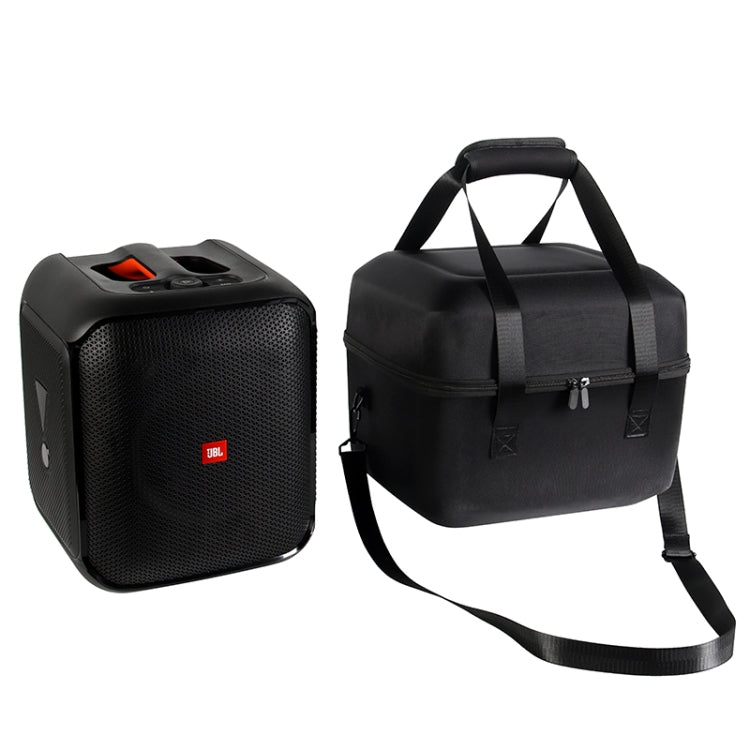 For JBL PartyBox Encore Essential Portable Shockproof Carrying Box Case(Black + Grey) - Protective Case by buy2fix | Online Shopping UK | buy2fix