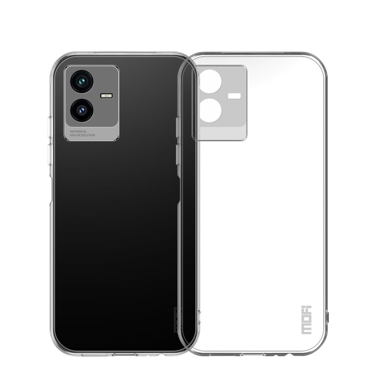 For vivo T2X MOFI Ming Series Ultra-thin TPU Phone Case(Transparent) - vivo Cases by MOFI | Online Shopping UK | buy2fix