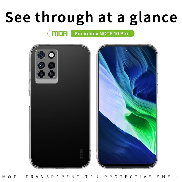 For vivo T2X MOFI Ming Series Ultra-thin TPU Phone Case(Transparent) - vivo Cases by MOFI | Online Shopping UK | buy2fix