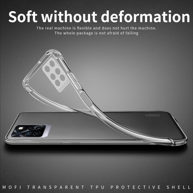 For vivo T2X MOFI Ming Series Ultra-thin TPU Phone Case(Transparent) - vivo Cases by MOFI | Online Shopping UK | buy2fix