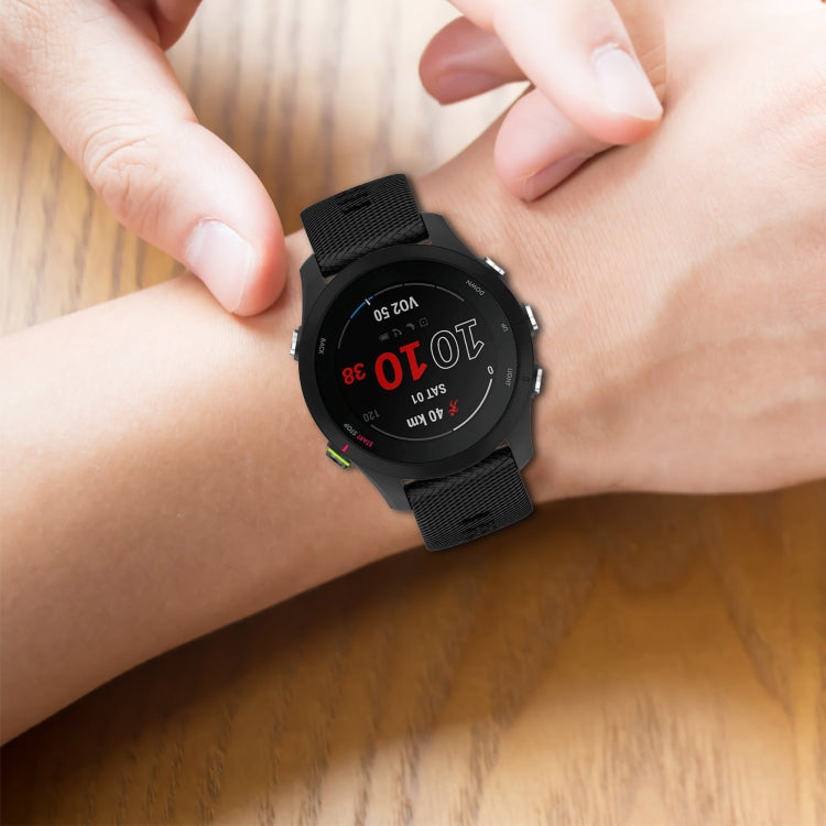 For Xiaomi MI Watch Color 2 22mm Solid Color Soft Silicone Watch Band(Orange) - Watch Bands by buy2fix | Online Shopping UK | buy2fix