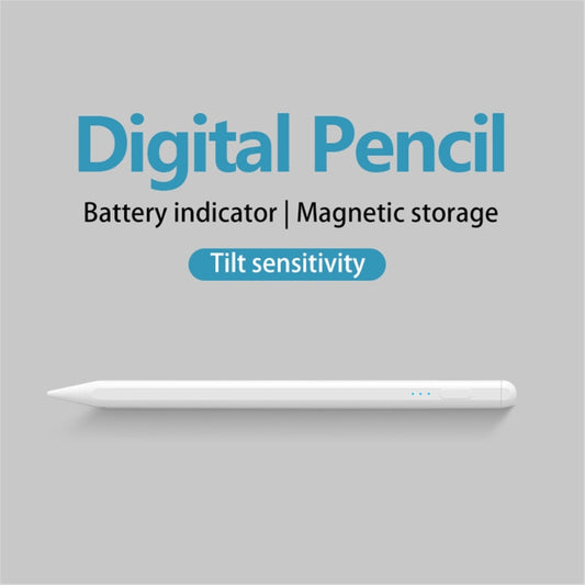 Tablet Phone Universal Capacitive Stylus For iPad Mini6/Mini5/Air3 10.5/Pro 11/Air4 10.9/ 10.2 /Pro 12.9 (White) by buy2fix