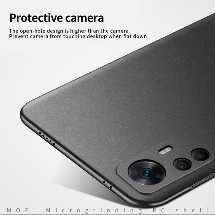 For Xiaomi 12T / 12T Pro / Redmi K50 Ultra MOFI Frosted PC Ultra-thin Hard Phone Case(Green) - Xiaomi Cases by MOFI | Online Shopping UK | buy2fix