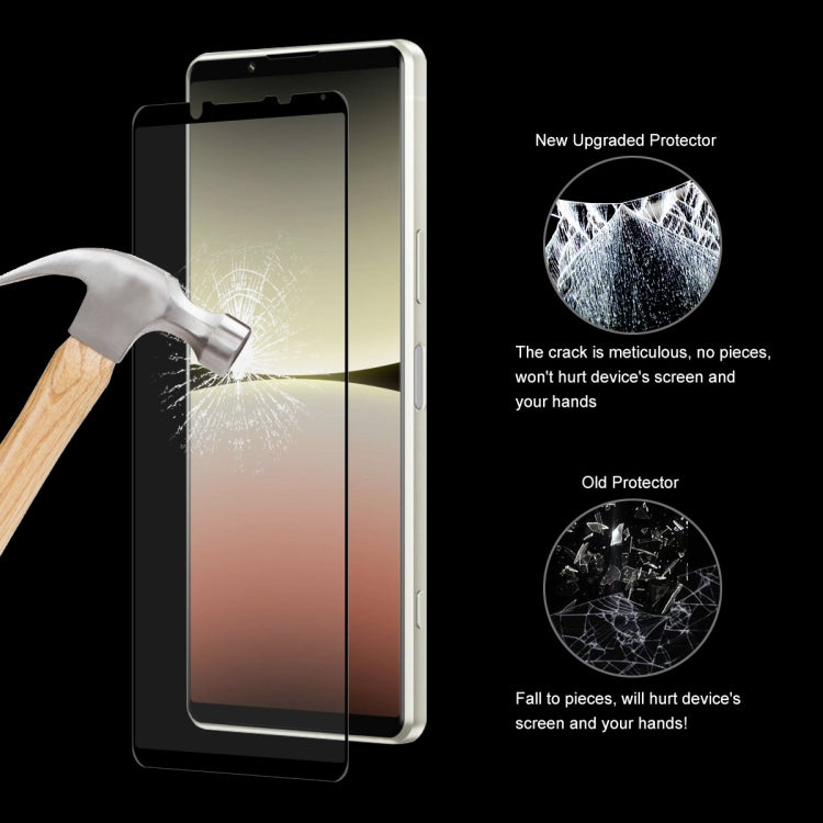 10 PCS For Sony Xperia 5 IV ENKAY Full Glue 0.26mm 9H 2.5D Tempered Glass Full Film - Sony Tempered Glass by ENKAY | Online Shopping UK | buy2fix