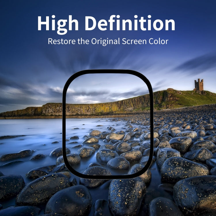 For Apple Watch Ultra 1 / 2 / 3 49mm 2pcs ENKAY 9H Full Cover Tempered Glass Watch Film by ENKAY