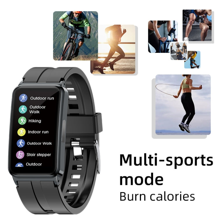 EP01 1.47 inch Color Screen Smart Watch,Support Heart Rate Monitoring/Blood Pressure Monitoring(Black) - Smart Wristbands by buy2fix | Online Shopping UK | buy2fix
