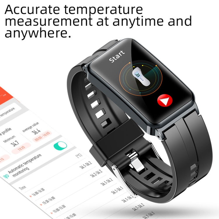 EP01 1.47 inch Color Screen Smart Watch,Support Heart Rate Monitoring/Blood Pressure Monitoring(Black) - Smart Wristbands by buy2fix | Online Shopping UK | buy2fix