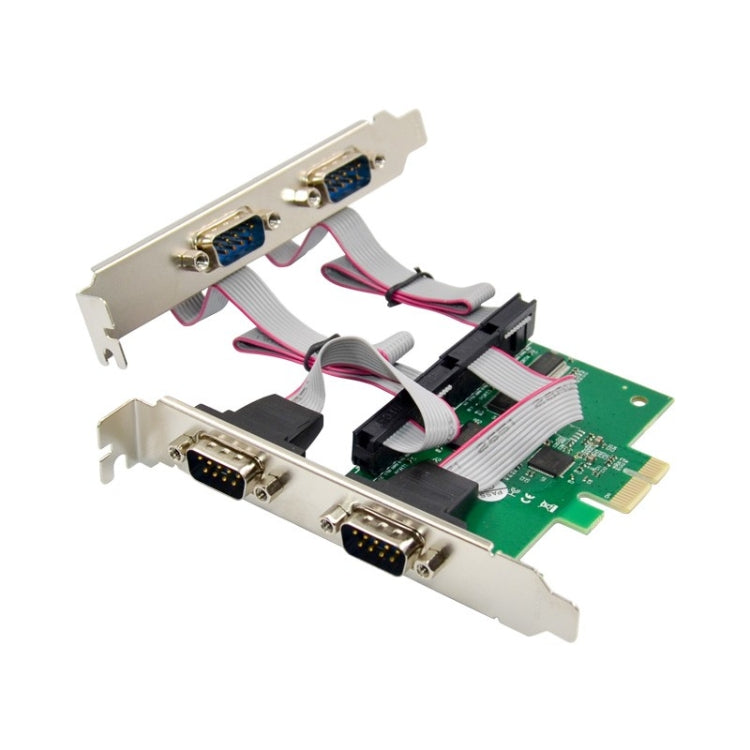 ST318 Serial Controller Card 4 Ports PCI Express Multi System Applicable Controller Card by buy2fix