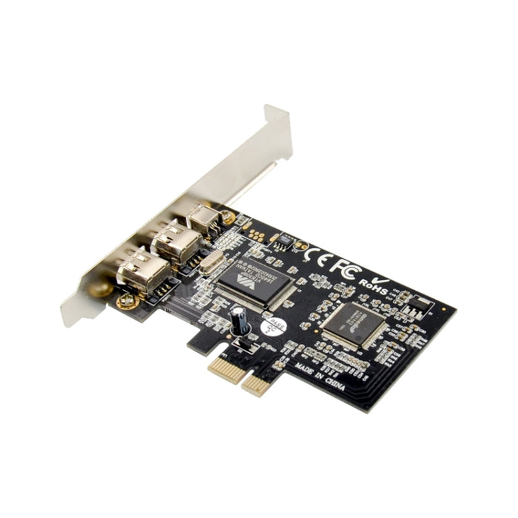 ST21 PCI-E X1 FireWire VT6308 1394A 2+1 Video Capture Card by buy2fix