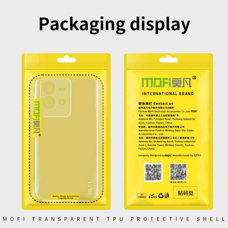 For Huawei Mate 50 Pro MOFI Ming Series Ultra-thin TPU Phone Case(Transparent) by MOFI
