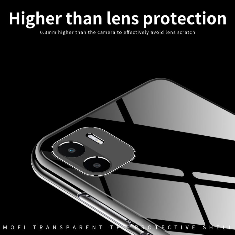 For Xiaomi Redmi A1 MOFI Ming Series Ultra-thin TPU Phone Case(Transparent) - Xiaomi Cases by MOFI | Online Shopping UK | buy2fix