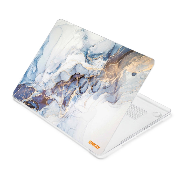 For MacBook Air 13.6 2022/2024 A2681 (M2) / A3113 (M3) ENKAY Hat-Prince Streamer Series Protective Crystal Case Cover Hard Shell(Streamer No.1) - MacBook Air Cases by ENKAY | Online Shopping UK | buy2fix