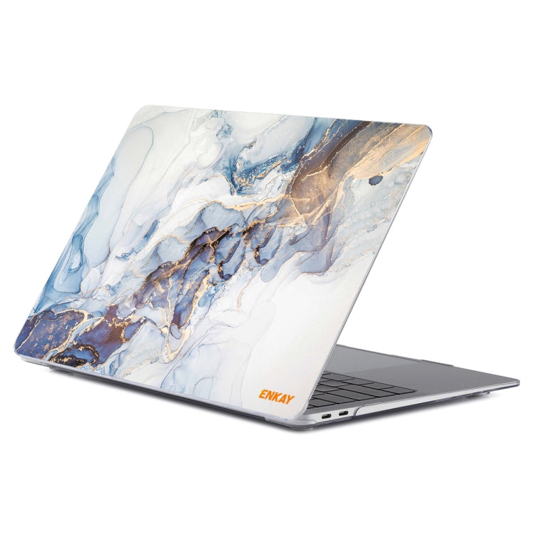 For MacBook Air 13.6 2022/2024 A2681 (M2) / A3113 (M3) ENKAY Hat-Prince Streamer Series Protective Crystal Case Cover Hard Shell(Streamer No.1) - MacBook Air Cases by ENKAY | Online Shopping UK | buy2fix