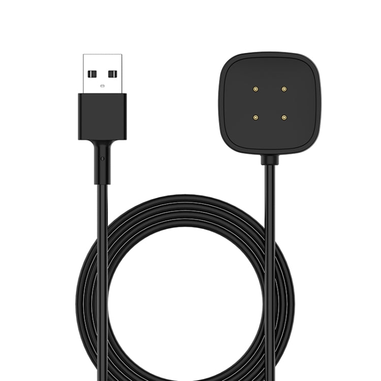 For Fitbit Versa4 Watch Magnetic Charging Cable Length: 1m(Black) - Charger by buy2fix | Online Shopping UK | buy2fix