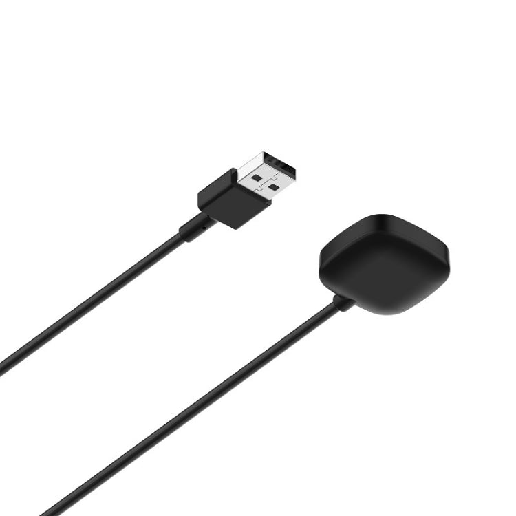 For Fitbit Versa4 Watch Magnetic Charging Cable Length: 1m(Black) - Charger by buy2fix | Online Shopping UK | buy2fix