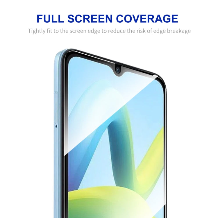 For Xiaomi Redmi A1 / A1+ / A2 / A2+ 5pcs ENKAY Full Glue 0.26mm 9H 2.5D Tempered Glass Full Film by ENKAY