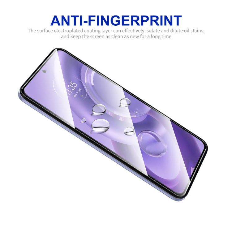 For Motorola Edge 30 Neo 10pcs ENKAY Full Glue 0.26mm 9H 2.5D Tempered Glass Full Film by ENKAY