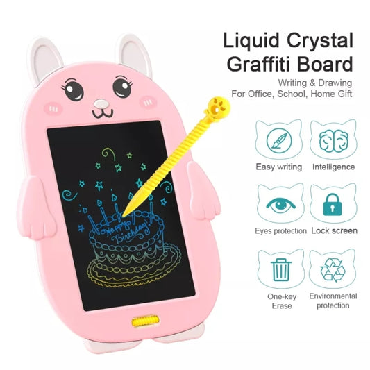HYD-8511 Cartoon KIds LCD ABS Graffiti Drawing Colorful Hands Writing Board by buy2fix