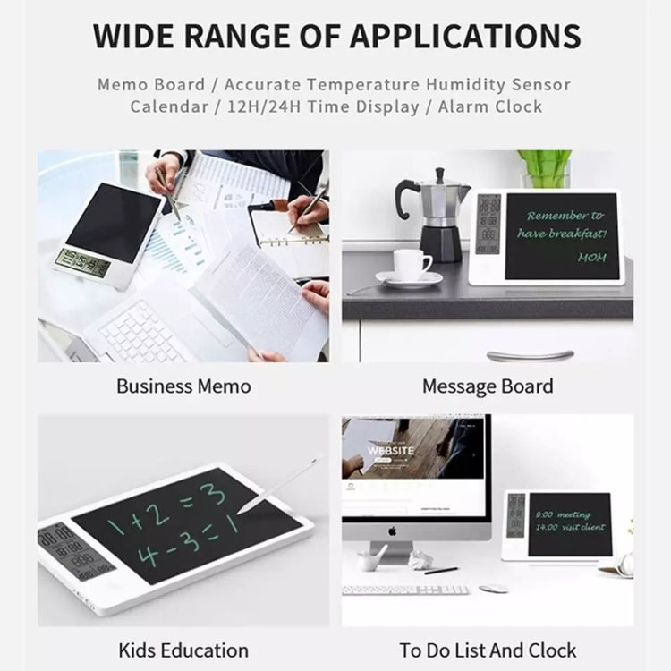 HYD-1004 10 Inch Portable LCD Desktop Tablet Electronic Calendar Writing Pad Board by buy2fix