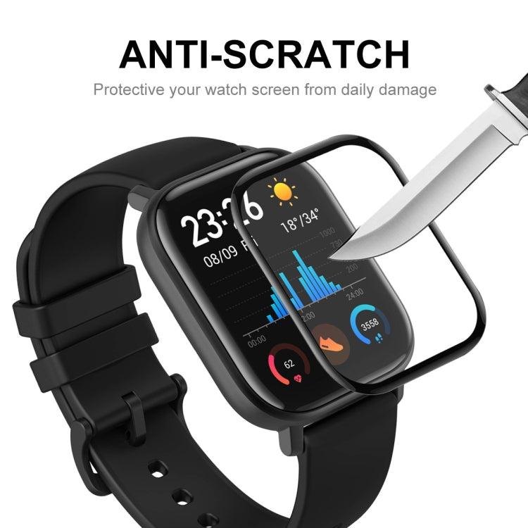 10pcs For Amazfit GTS 4 ENKAY 3D Full Coverage Soft PC Edge + PMMA HD Screen Protector Film - Screen Protector by ENKAY | Online Shopping UK | buy2fix