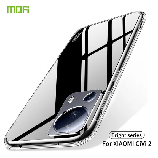 For Xiaomi Civi 2 MOFI Ming Series Ultra-thin TPU Phone Case(Transparent) by MOFI
