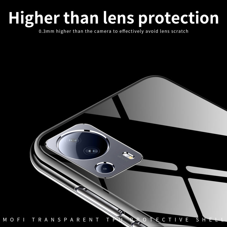 For Xiaomi Civi 2 MOFI Ming Series Ultra-thin TPU Phone Case(Transparent) - Xiaomi Cases by MOFI | Online Shopping UK | buy2fix