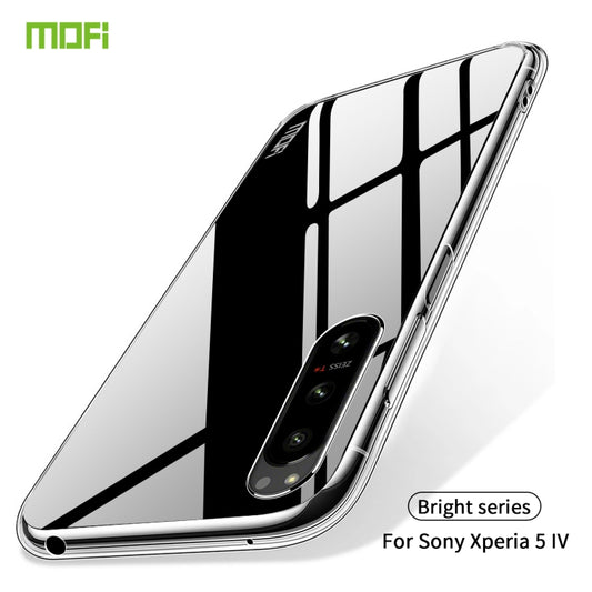 For Sony Xperia 5 IV MOFI Ming Series Ultra-thin TPU Phone Case(Transparent) by MOFI
