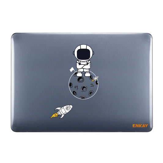 For MacBook Air 13.3 2020 A2179/A2337 ENKAY Hat-Prince 3 in 1 Spaceman Pattern Laotop Protective Crystal Case with TPU Keyboard Film / Anti-dust Plugs, Version:EU(Spaceman No.4) by ENKAY