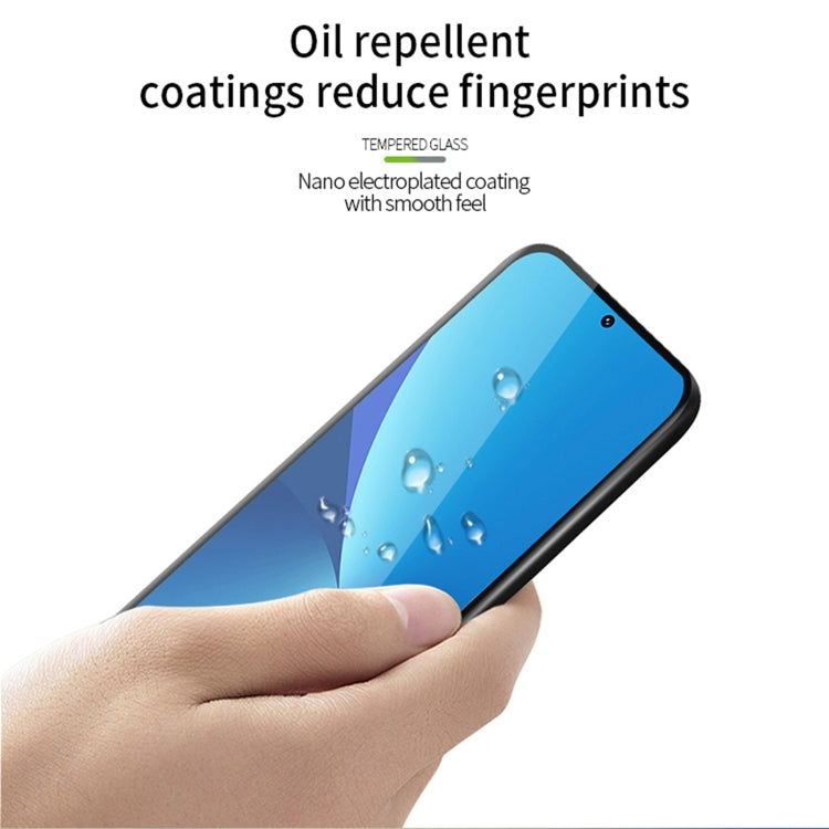 For Google Pixel 7 Pro PINWUYO 9H 3D Curved Full Screen Explosion-proof Tempered Glass Film(Black) - Google Tempered Glass by PINWUYO | Online Shopping UK | buy2fix