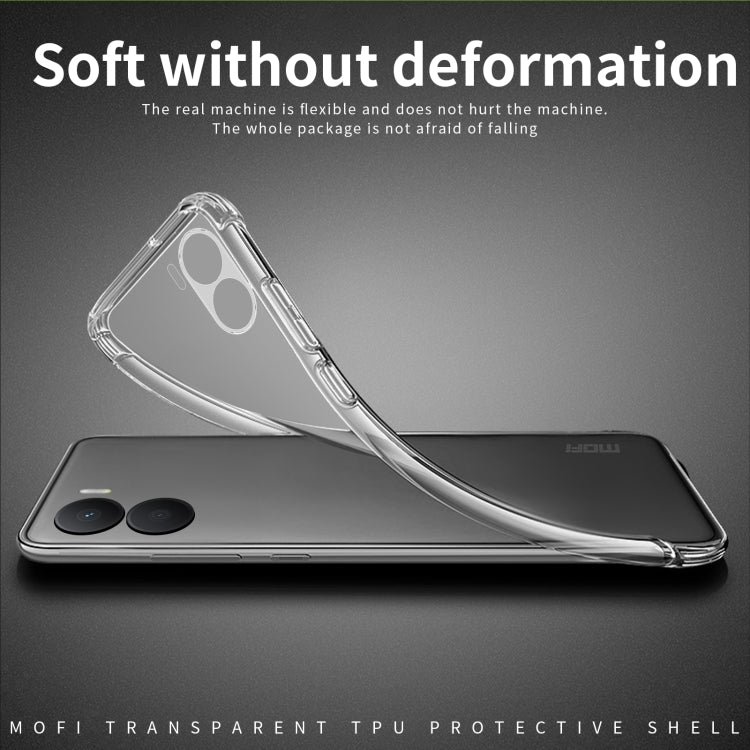 For Honor Play 40 Plus 5G MOFI Ming Series Ultra-thin TPU Phone Case(Transparent) - Honor Cases by MOFI | Online Shopping UK | buy2fix